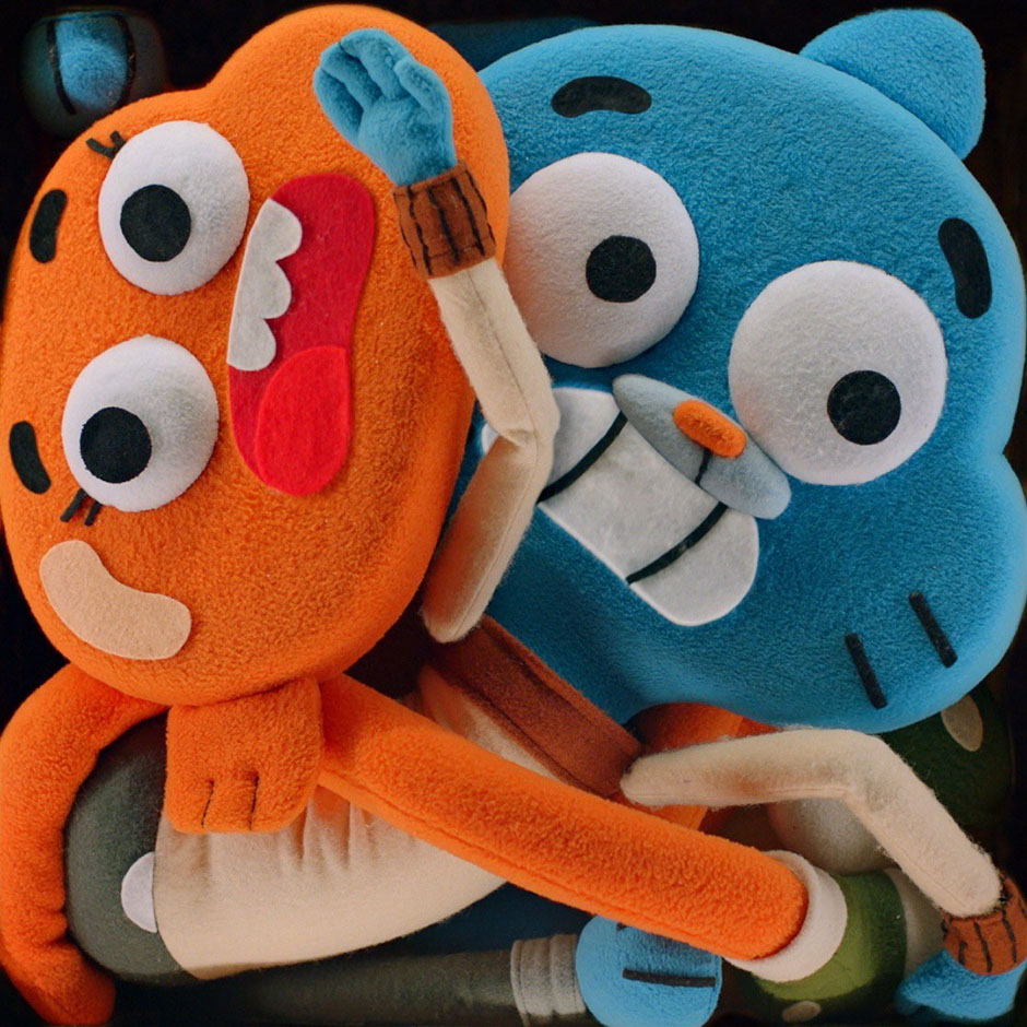 Gumball and Darwin in Gumball x Don't Hug Me I'm Scared.